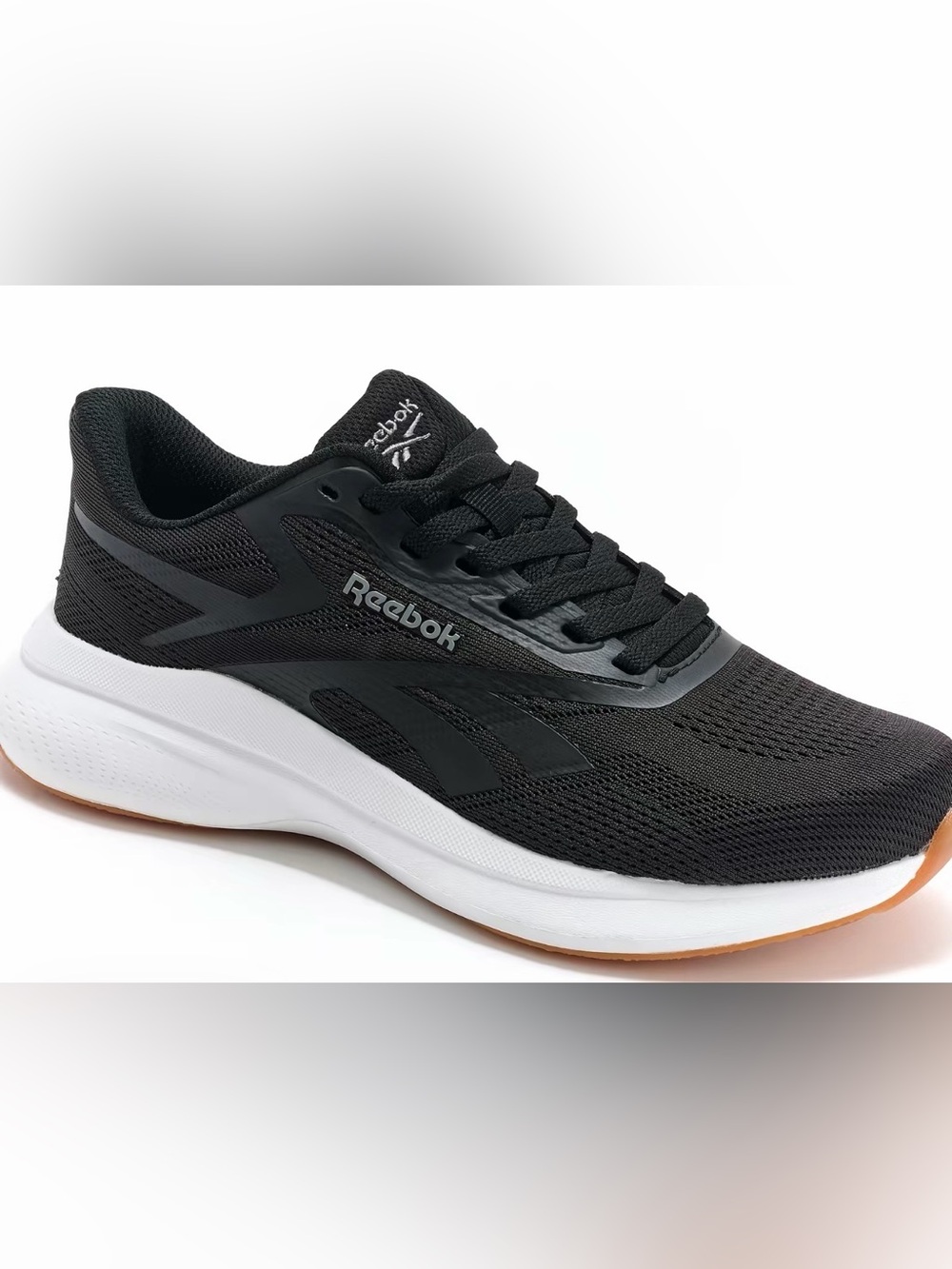 Reebok Ortholite Comfort Footbed Women’s Black & White Walking Sneakers size 10